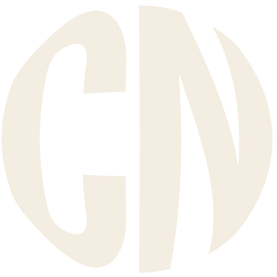 Logo de Con Nosotras: monograma CN